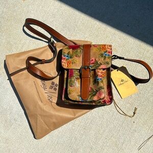 Patricia Nash vintage Victorian cascina crossbody bag